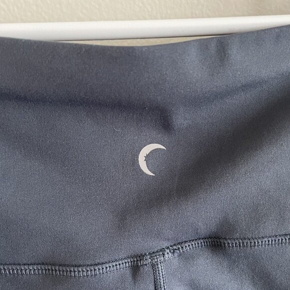 Zyia Active Women 2 Two Tone High Rise Ruched Storm Parallel Luxe Legging - Picture 7 of 9